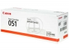 Originele tonercartridge zwart  Canon CRG-051 bk, 2168C002