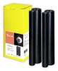 2 Peach Thermal Transfer Rollen compatibel met  Brother PC-302RF