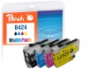 322107 - Peach Combi Pack, compatibile con LC-424, LC-424VALP Brother